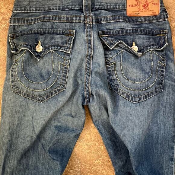 TRUE RELIGION cotton denim jeans, men's size 34 x 32 - Picture 6 of 12